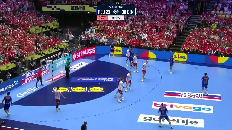 România - Danemarca 24-39 la Europeanul de handbal masculin (18.01.2026)